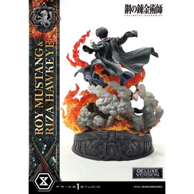 Fullmetal Alchemist Estatua Concept Masterline 1/6 Roy Mustang & Riza Hawkeye Deluxe Version 50 cm