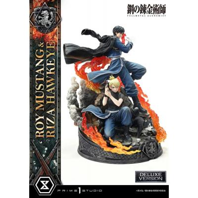 Fullmetal Alchemist Estatua Concept Masterline 1/6 Roy Mustang & Riza Hawkeye Deluxe Version 50 cm