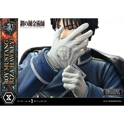 Fullmetal Alchemist Estatua Concept Masterline 1/6 Roy Mustang & Riza Hawkeye Deluxe Version 50 cm
