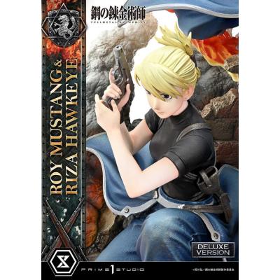 Fullmetal Alchemist Estatua Concept Masterline 1/6 Roy Mustang & Riza Hawkeye Deluxe Version 50 cm