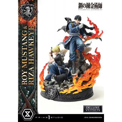 Fullmetal Alchemist Estatua Concept Masterline 1/6 Roy Mustang & Riza Hawkeye Deluxe Version 50 cm