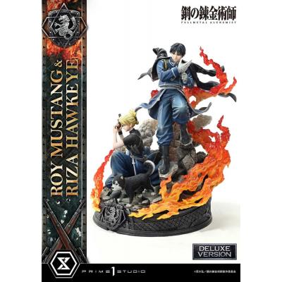 Fullmetal Alchemist Estatua Concept Masterline 1/6 Roy Mustang & Riza Hawkeye Deluxe Version 50 cm
