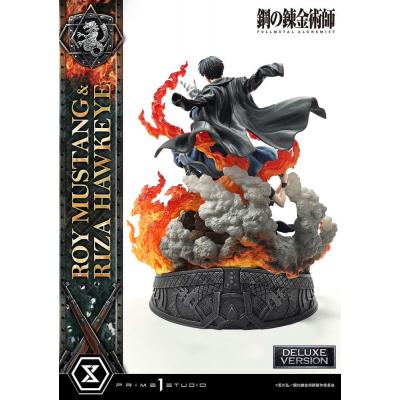 Fullmetal Alchemist Estatua Concept Masterline 1/6 Roy Mustang & Riza Hawkeye Deluxe Version 50 cm