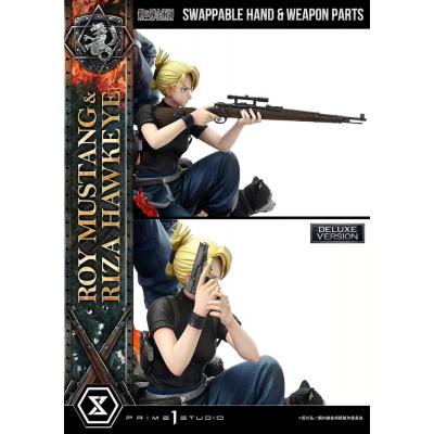Fullmetal Alchemist Estatua Concept Masterline 1/6 Roy Mustang & Riza Hawkeye Deluxe Bonus Version 50 cm