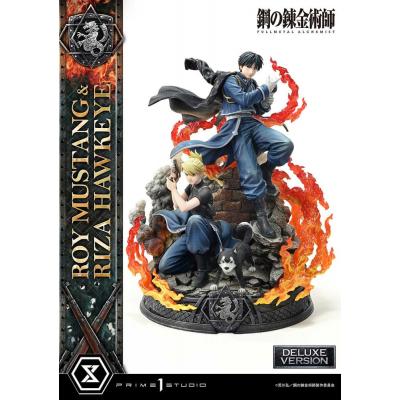 Fullmetal Alchemist Estatua Concept Masterline 1/6 Roy Mustang & Riza Hawkeye Deluxe Bonus Version 50 cm
