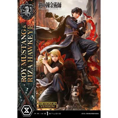 Fullmetal Alchemist Estatua Concept Masterline 1/6 Roy Mustang & Riza Hawkeye Deluxe Bonus Version 50 cm