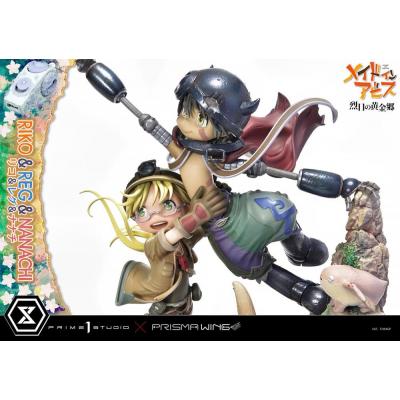 Made in Abyss Estatua Riko, Reg & Manachi 27 cm