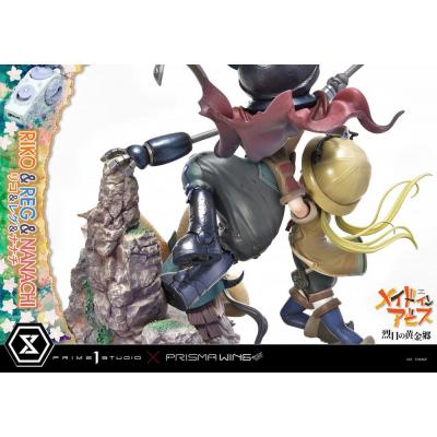 Made in Abyss Estatua Riko, Reg & Manachi 27 cm