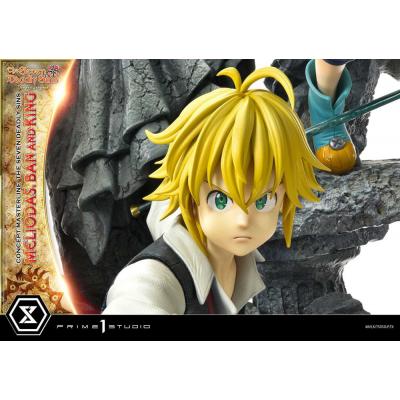 Seven Deadly Sins Concept Masterline Series Estatua Meliodas, Ban and King 55 cm