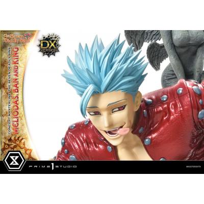Seven Deadly Sins Concept Masterline Series Estatua Meliodas, Ban and King Deluxe Version 55 cm