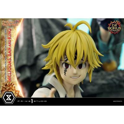 Seven Deadly Sins Concept Masterline Series Estatua Meliodas, Ban and King Deluxe Bonus Version 55 cm