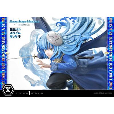 That Time I Got Reincarnated as a Slime Concept Masterline Series Estatua 1/6 Rimuru, Ranga and Benimaru 59 cm
