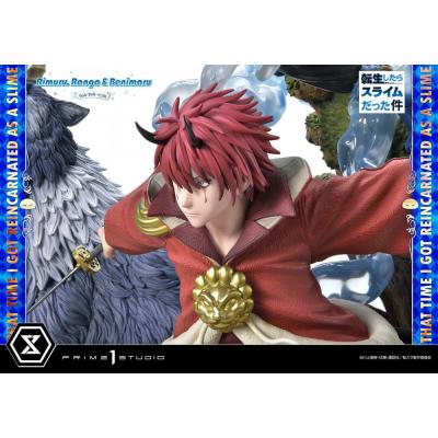 That Time I Got Reincarnated as a Slime Concept Masterline Series Estatua 1/6 Rimuru, Ranga and Benimaru 59 cm