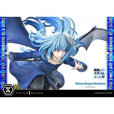 That Time I Got Reincarnated as a Slime Concept Masterline Series Estatua 1/6 Rimuru, Ranga and Benimaru Deluxe Version 59 cm
