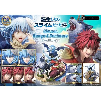 That Time I Got Reincarnated as a Slime Concept Masterline Series Estatua 1/6 Rimuru, Ranga and Benimaru Deluxe Version 59 cm