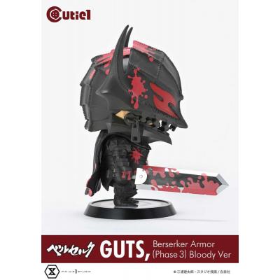 Berserk Minifigura Cutie1 PVC Guts Berserker Armor (Phase 3) Bloody Ver. 12 cm