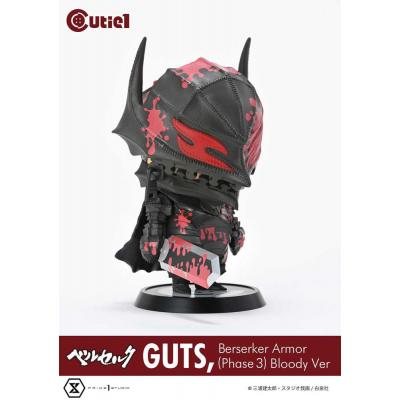 Berserk Minifigura Cutie1 PVC Guts Berserker Armor (Phase 3) Bloody Ver. 12 cm