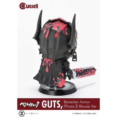 Berserk Minifigura Cutie1 PVC Guts Berserker Armor (Phase 3) Bloody Ver. 12 cm