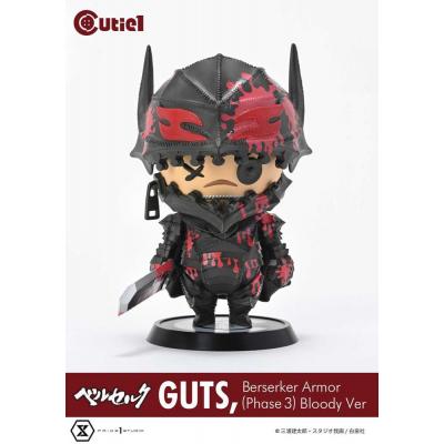 Berserk Minifigura Cutie1 PVC Guts Berserker Armor (Phase 3) Bloody Ver. 12 cm