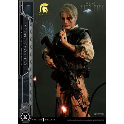 Death Stranding Estatua 1/2 Clifford Unger Black Label 103 cm