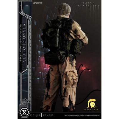 Death Stranding Estatua 1/2 Clifford Unger Black Label 103 cm