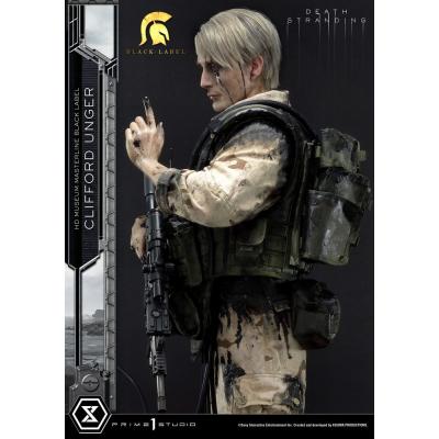 Death Stranding Estatua 1/2 Clifford Unger Black Label 103 cm