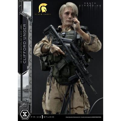 Death Stranding Estatua 1/2 Clifford Unger Black Label 103 cm