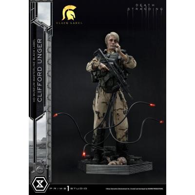 Death Stranding Estatua 1/2 Clifford Unger Black Label 103 cm