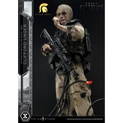 Death Stranding Estatua 1/2 Clifford Unger Black Label 103 cm