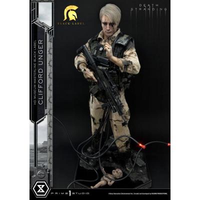 Death Stranding Estatua 1/2 Clifford Unger Black Label 103 cm