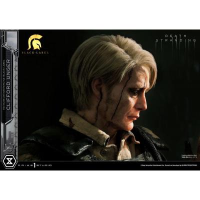 Death Stranding Estatua 1/2 Clifford Unger Black Label 103 cm