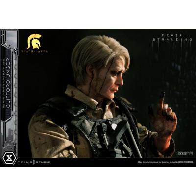 Death Stranding Estatua 1/2 Clifford Unger Black Label 103 cm