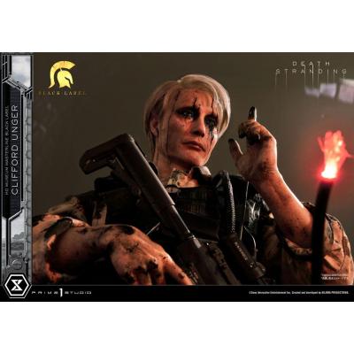 Death Stranding Estatua 1/2 Clifford Unger Black Label 103 cm