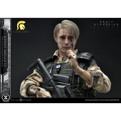 Death Stranding Estatua 1/2 Clifford Unger Black Label 103 cm
