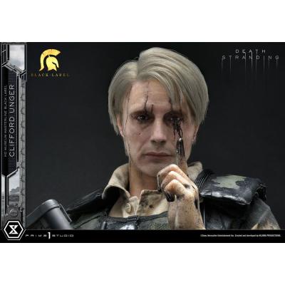 Death Stranding Estatua 1/2 Clifford Unger Black Label 103 cm