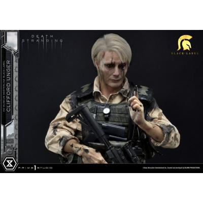 Death Stranding Estatua 1/2 Clifford Unger Black Label 103 cm