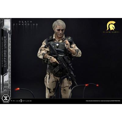 Death Stranding Estatua 1/2 Clifford Unger Black Label 103 cm