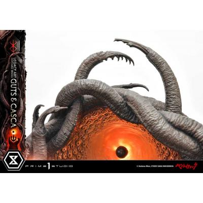 Berserk Estatua Legacy Art Kentaro Miura 1/4 Guts & Casca Bonus Version 72 cm