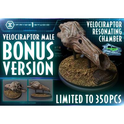 Jurassic Park III Estatua Legacy Museum Collection 1/6 Velociraptor Male Bonus Version 40 cm