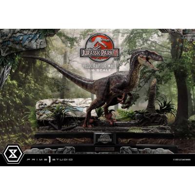 Jurassic Park III Estatua Legacy Museum Collection 1/6 Velociraptor Male Bonus Version 40 cm