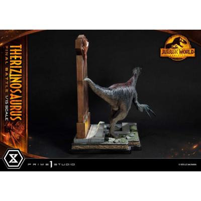 Jurassic World: Dominion Estatua Legacy Museum Collection 1/15 Therizinosaurus Final Battle Regular Version 55 cm