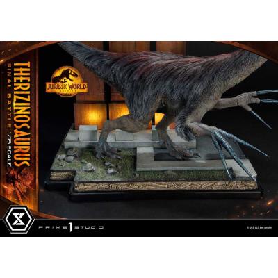 Jurassic World: Dominion Estatua Legacy Museum Collection 1/15 Therizinosaurus Final Battle Regular Version 55 cm