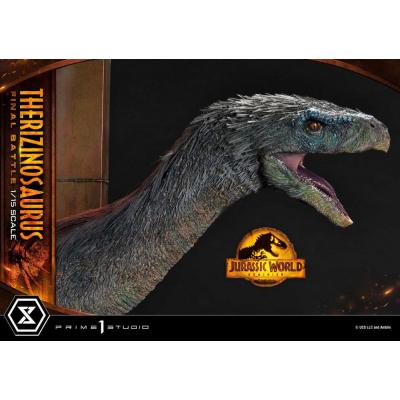 Jurassic World: Dominion Estatua Legacy Museum Collection 1/15 Therizinosaurus Final Battle Regular Version 55 cm