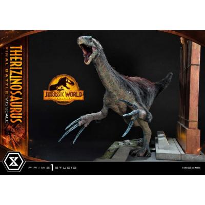 Jurassic World: Dominion Estatua Legacy Museum Collection 1/15 Therizinosaurus Final Battle Regular Version 55 cm