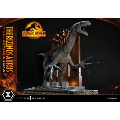 Jurassic World: Dominion Estatua Legacy Museum Collection 1/15 Therizinosaurus Final Battle Regular Version 55 cm