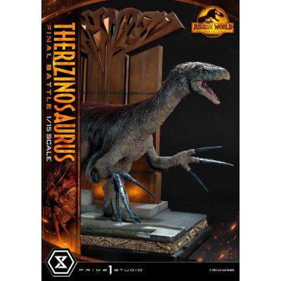 Jurassic World: Dominion Estatua Legacy Museum Collection 1/15 Therizinosaurus Final Battle Regular Version 55 cm