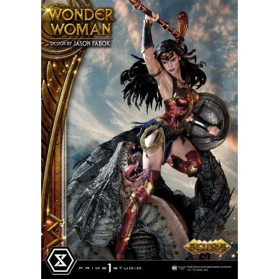 Wonder Woman Estatua 1/3 Wonder Woman vs. Hydra Exclusive Bonus Version 90 cm
