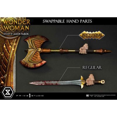 Wonder Woman Estatua 1/3 Wonder Woman vs. Hydra Exclusive Bonus Version 90 cm