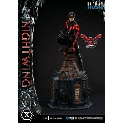 Batman Hush Estatua Nightwing Red Version 87 cm