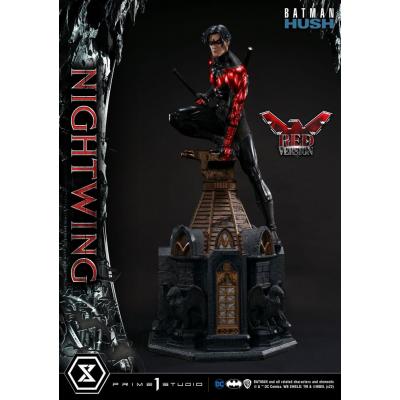 Batman Hush Estatua Nightwing Red Version 87 cm